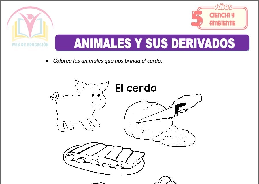 Animales y sus derivados para cinco años