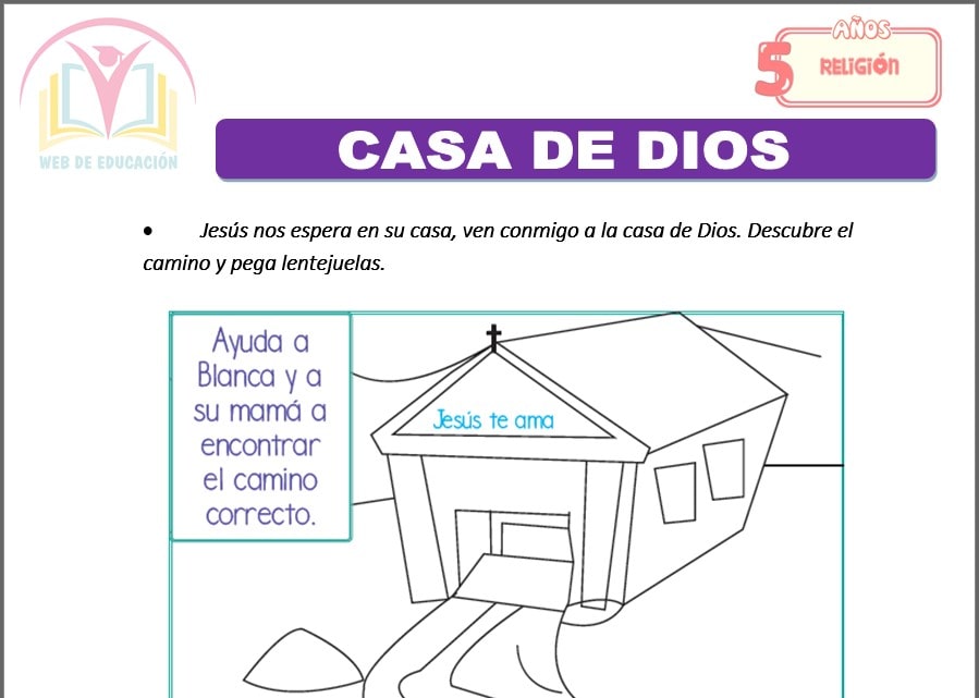 Casa de dios para cinco años