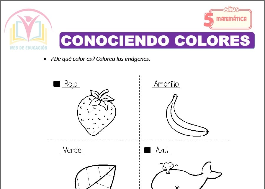 Conociendo colores para cinco años