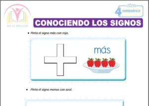 Conociendo los signos para cuatro años