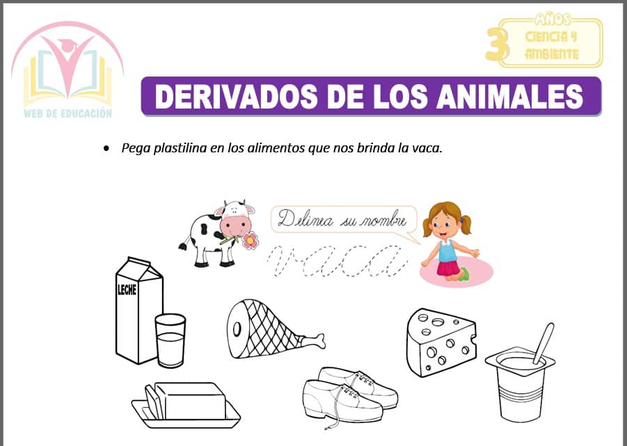 Derivados de los animales para tres años