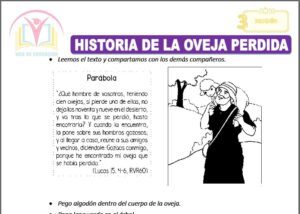 Historia de la oveja perdida para tres años