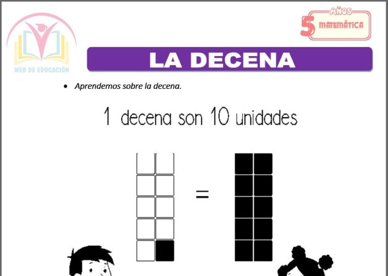 La decena Para Cinco Años – Web de Educación