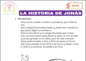 La historia de Jonás para cinco años