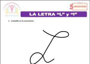 La letra “L” y “l” para cinco años
