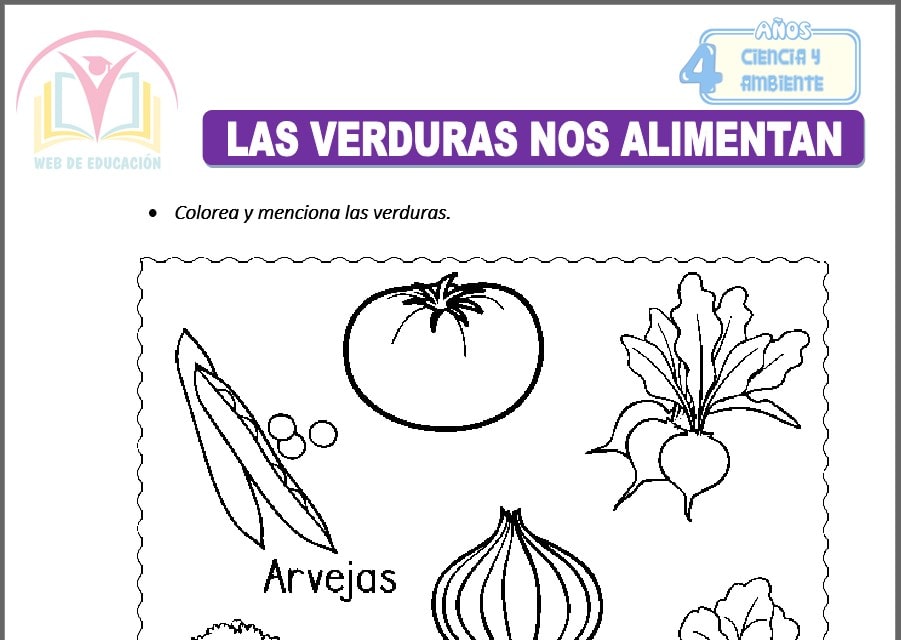 Las verduras nos alimentan para cuatro años