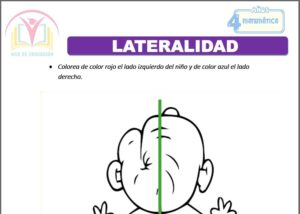 Lateralidad para cuatro años