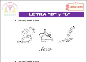 Letra “B” y “b” para cinco años