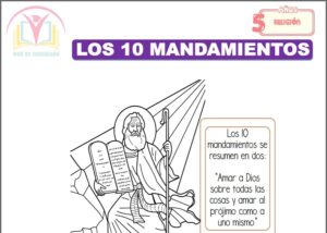 Los 10 mandamientos para cinco años