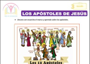 Los apóstoles de Jesús para tres años