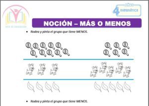 Noción – más o menos para cuatro años
