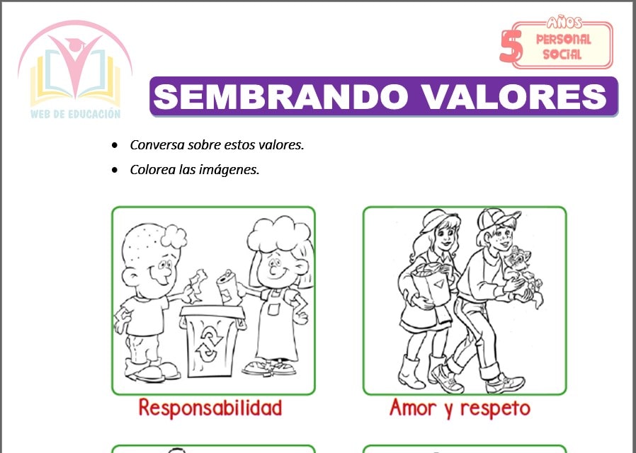 Sembrando valores para cinco años