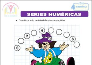 Series numéricas para cuatro años