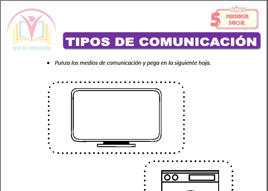 Tipos de comunicación para cinco años