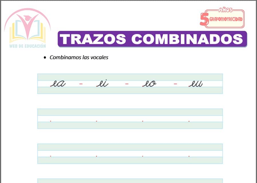 Trazos combinados para cinco años