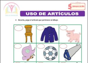 Uso de artículos para cinco años